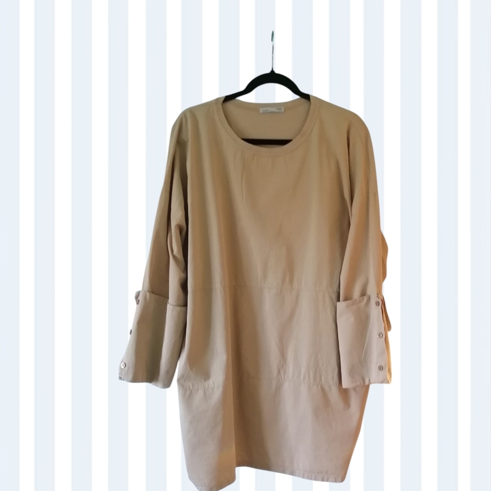 Zara Tan Blouse